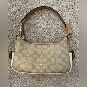 Coach Penny Shoulder Bag in Signature Canvas Crossbody